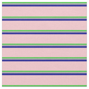 Lime-grüne, dunkelgraue, dunkelblaue und rosa Stre Stoff