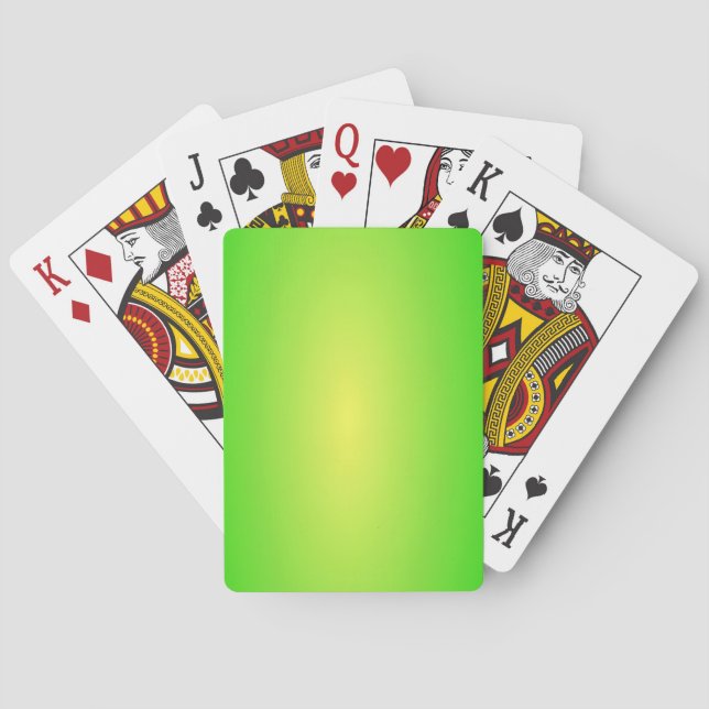Lime Spielkarten (Rückseite)