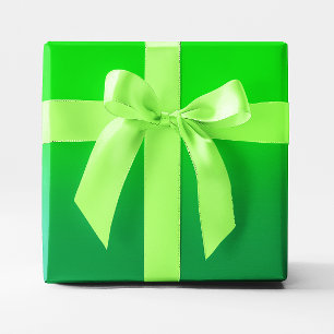Lime und Kelly Grün Ombre Geschenkpapier
