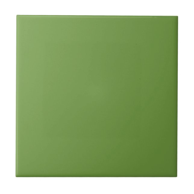 Limeade Solid Color | Classic | elegant Fliese (Vorderseite)