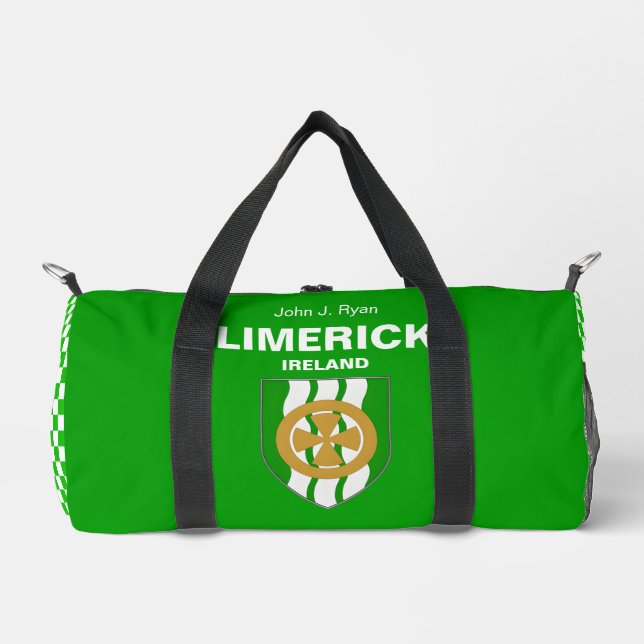 Limerick Irland - Irisch Personalisiert Duffle Bag (Vorderseite)
