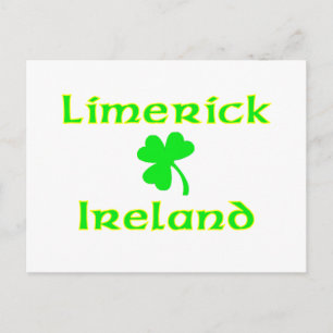 Limerick, Irland Postkarte