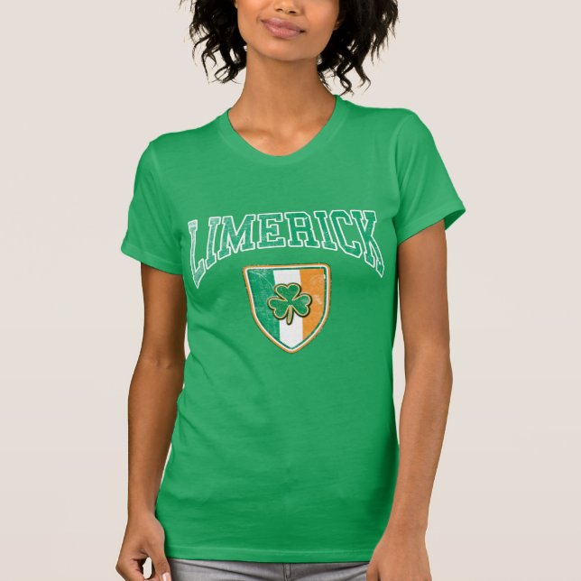 LIMERICK Irland T-Shirt (Vorderseite)