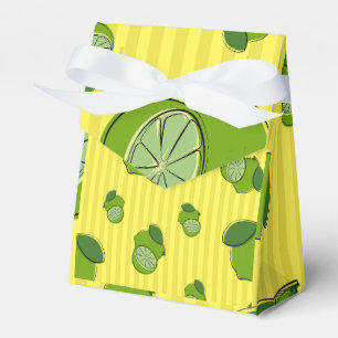 Limes Illustration Geschenkschachtel