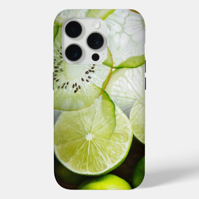 Limes, Kiwis und Gurken Case-Mate iPhone Hülle (Rückseite)