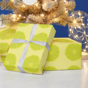 Limette Geschenkpapier