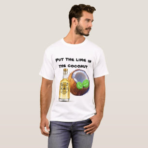 Limette in der Kokosnuss T-Shirt