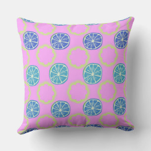Limette Kissen Limette Muster Frucht Zitrus Dekor