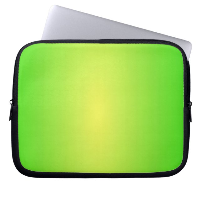 Limette Laptopschutzhülle (Vorderseite)