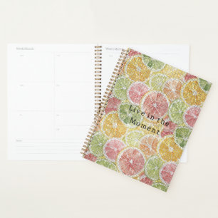 Limette Zitrone Orange Grapefruit Frucht Funkeln Planer