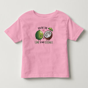 Limette zu meinem Kokosnuss-Baby Kleinkind T-shirt