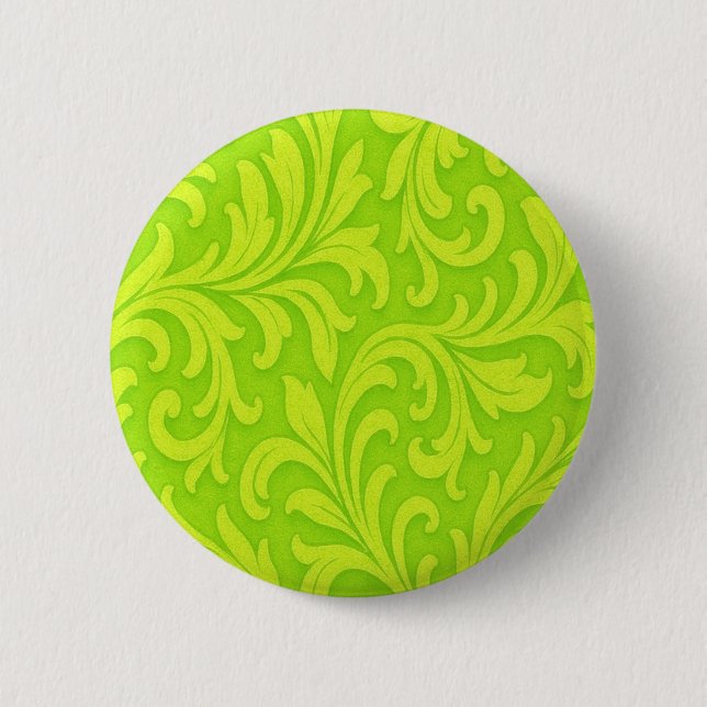 Limettengrün Button (Vorderseite)