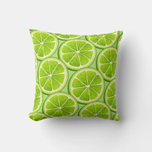 Limettenscheiben Kissen