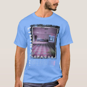 Liminale Räume Retro 80er 90er Ästhetik Vaporwave T-Shirt