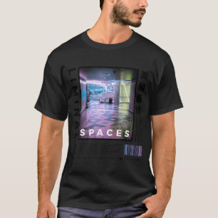 Liminale Räume Retro 80er 90er Backrooms Vaporwave T-Shirt