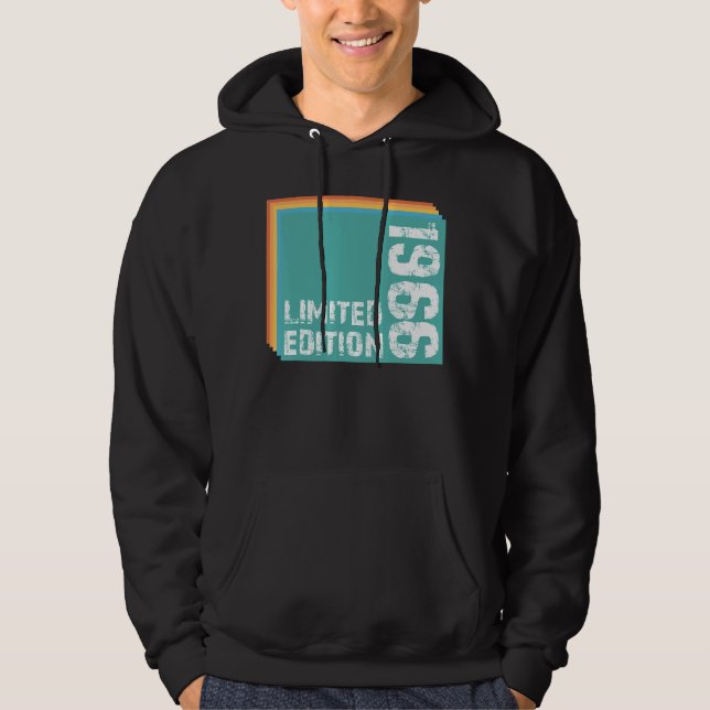 Limit Edition 1966 Geburtstag Hoodie (Vorderseite)