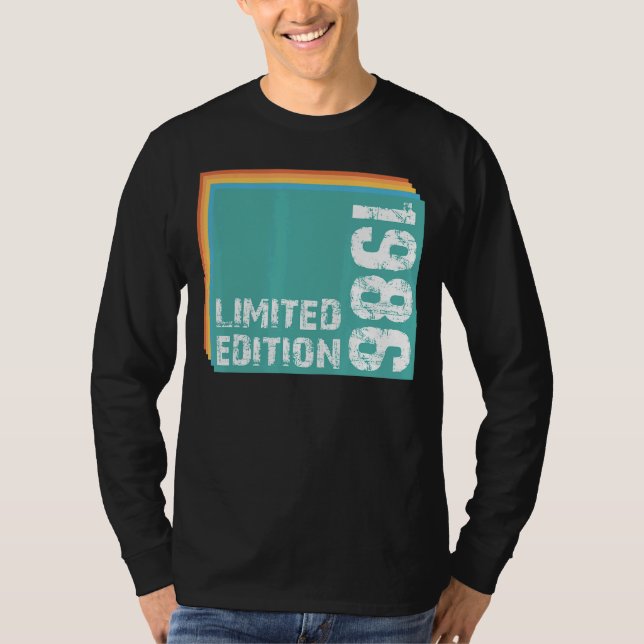 Limit Edition 1986 Geburtstag T-Shirt (Vorderseite)