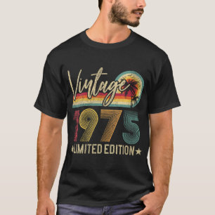 Limited Edition 1975 47. Geburtstagsgeschenk 47 Ja T-Shirt