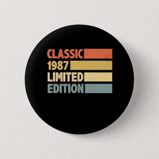 Limited Edition 1987 Button (Vorderseite)