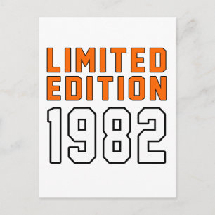 Limited Edition 33 Birthday Designs Postkarte