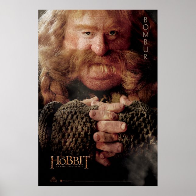 Limited Edition Artwork: Bombur Poster (Vorne)