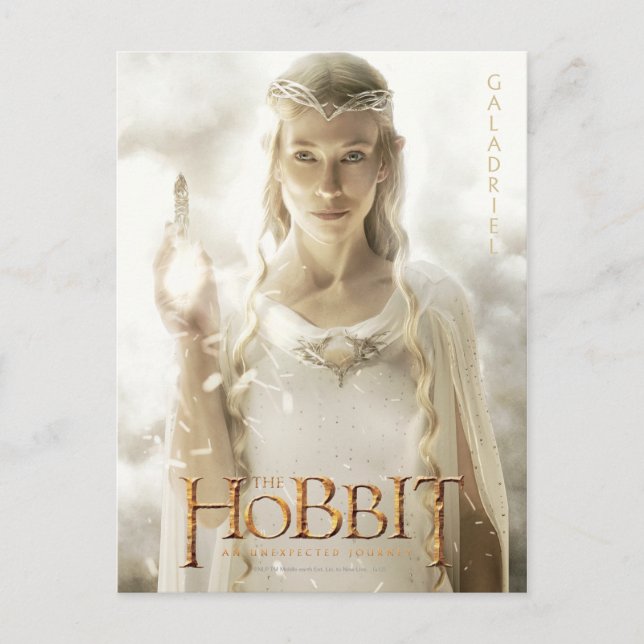 Limited Edition Artwork: Galadriel Postkarte (Vorderseite)