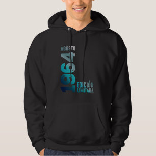 Limited Edition August 1964 Retro 1964 Jahr 1964 V Hoodie