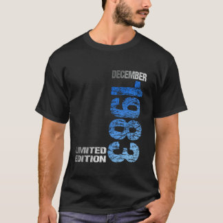 Limited Edition Dezember 1983 40. Geburtstag 1983  T-Shirt