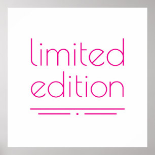 Limited Edition - Eine Art Poster