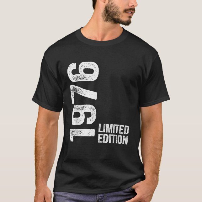 Limited Edition Geschenkdesign für 50. Made im Jah T-Shirt (Vorderseite)
