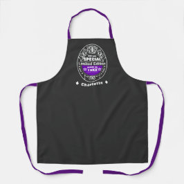 Limited Edition Jahr Geboren Personalisiert Geburt Schürze