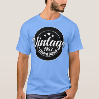 Limited Edition Vintag 1953 Geburtstag 70. Geburts T-Shirt