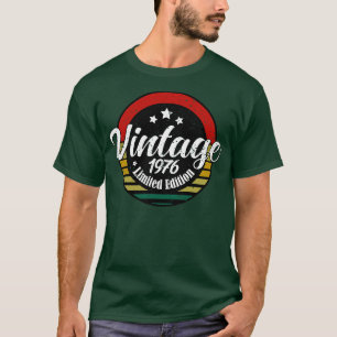 Limited Edition Vintag 1976 Geburtstag 47. Geburts T-Shirt