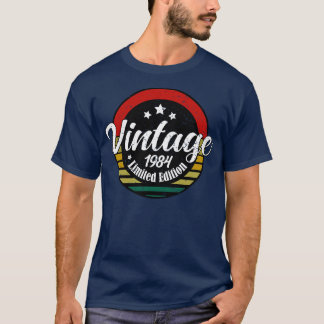 Limited Edition Vintag 1984 Geburtstag 39. Geburts T-Shirt