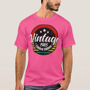 Limited Edition Vintag 1985 Geburtstag 38. Geburts T-Shirt