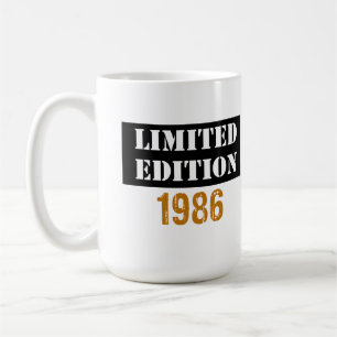 Limited Edition Vintag 1986 Kaffeetasse