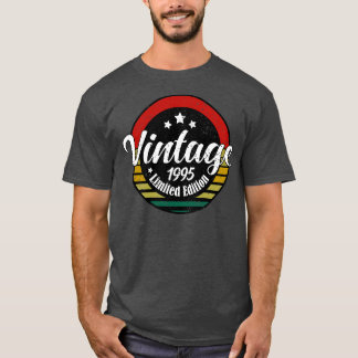 Limited Edition Vintag 1995 Geburtstag 28. Geburts T-Shirt