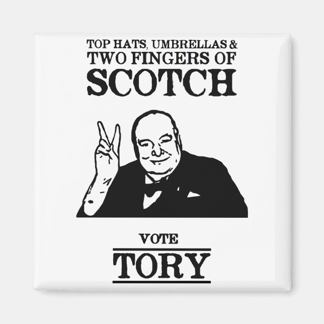 Limited Edition Vote Tory Magnet (Vorne)
