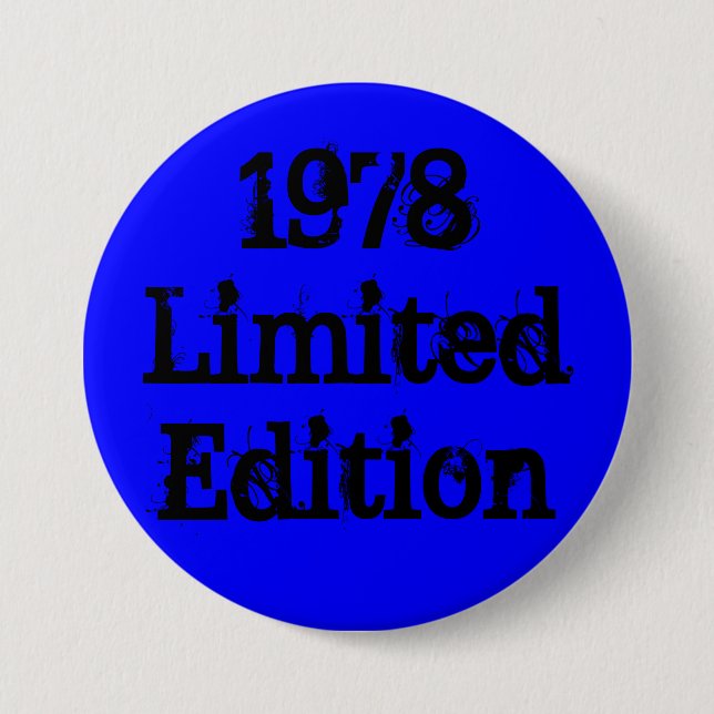 LimitedEdition 1978 Button (Vorderseite)