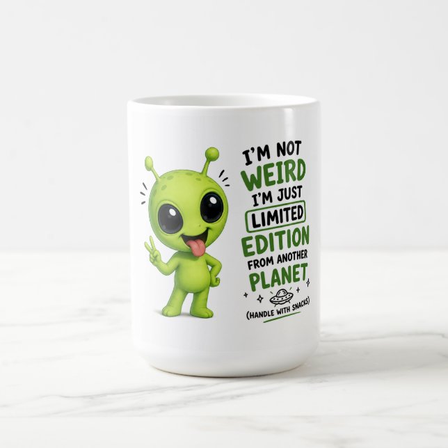 Limitierte Alien-Edition Kaffeetasse (Mittel)