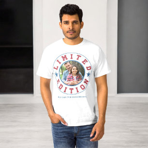Limitierte Auflage Bestes Papa-Foto T-Shirt