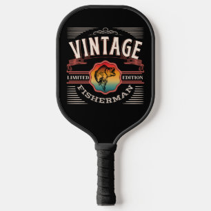 LIMITIERTE AUFLAGE VINTAGE FISHERMAN    PICKLEBALL SCHLÄGER