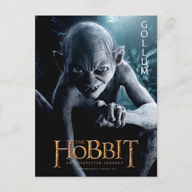 Limitierte Edition Artwork: GOLLUM™ Postkarte (Vorderseite)