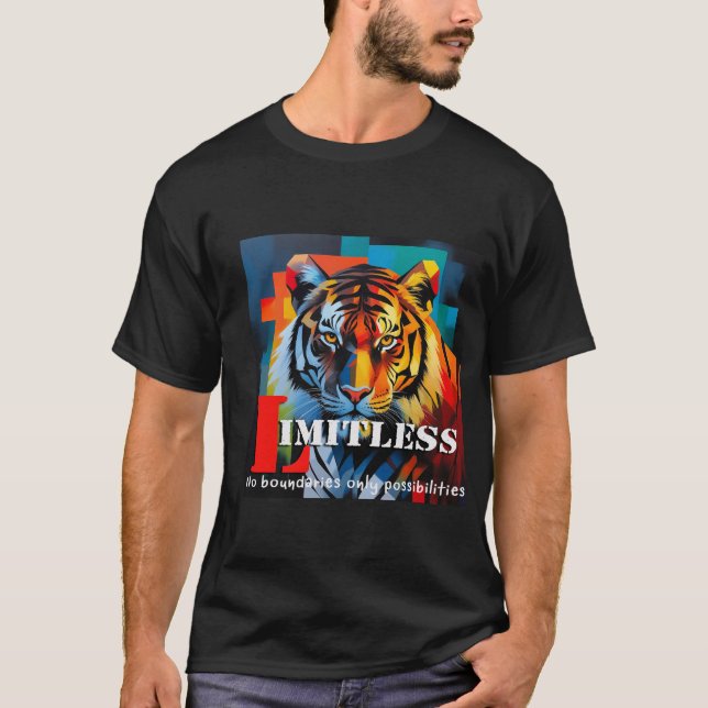Limitless Tiger T-Shirt (Vorderseite)