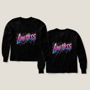 Limitloser T - Shirt - Fett inspirierendes Word-T-