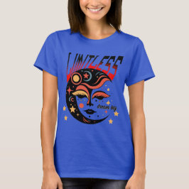 Limitloser T - Shirt - Motivierend Zitat-T-Shirt