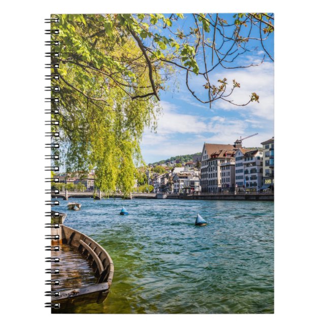 Limmat River, Zürich Notizblock (Vorderseite)