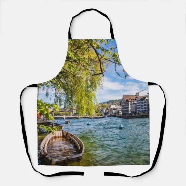 Limmat River, Zürich Schürze (Vorderseite)