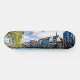 Limmat River, Zürich Skateboard