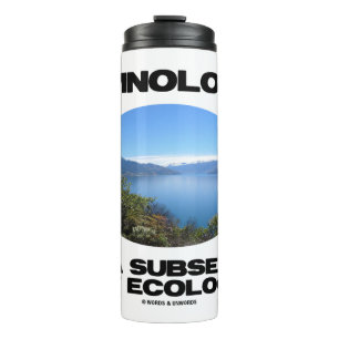 Limnologie ein Untersatz der Ökologie des Sees Oze Thermosbecher